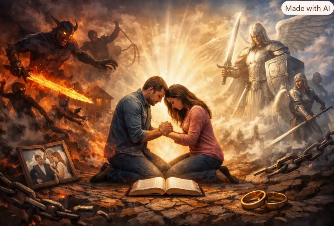 compreender a batalha espiritual no casamento