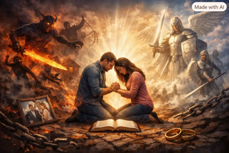 estudo sobre a batalha espiritual no casamento